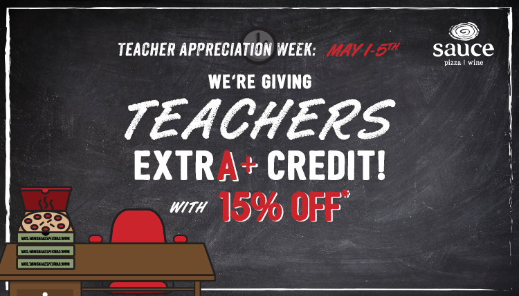 Teacher Appreciate Week: May 1-5th - We