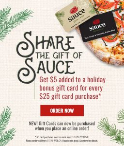 Share the Gift of Sauce