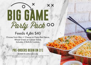 Big Game Party Pack