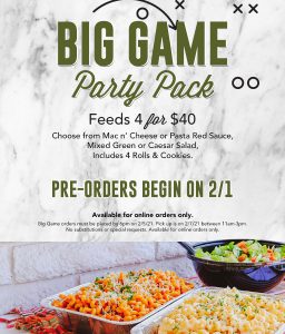 Big Game Party Pack