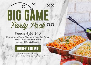 Big Game Party Pack