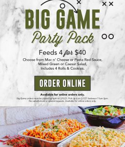 Big Game Party Pack