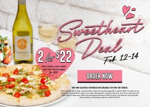 Sweetheart Deal 2 for $22