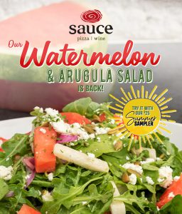 Watermelon & Arugula Salad is back