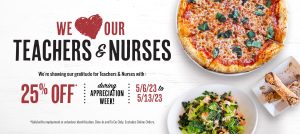 National Teacher and Nurses Appreciation Week art