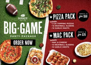 Order for Game Day